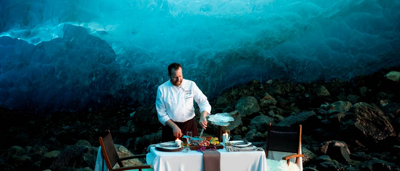 Ice Cave Dining